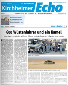 Kirchheimer Echo - 2011-Apr-28